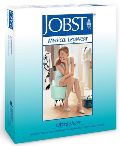 CALZA COMPRESSIVA JOBST ULTRASHEER 15-20MMHG COLLANT ELAST APPL NOIR3 ARTICOLO 751140000900 - famajoy.it