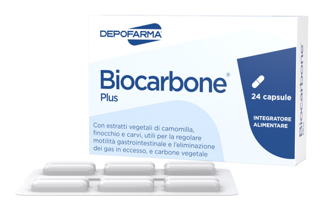 BIOCARBONE PLUS 24 CAPSULE - famajoy.it