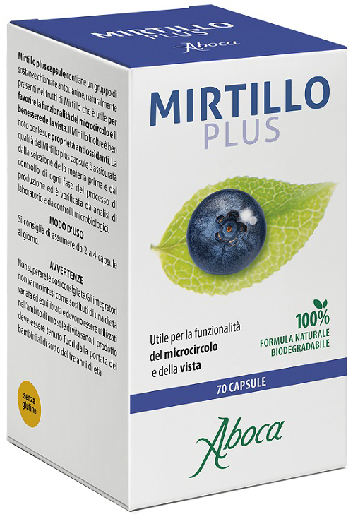 MIRTILLO PLUS 70 CAPSULE - famajoy.it