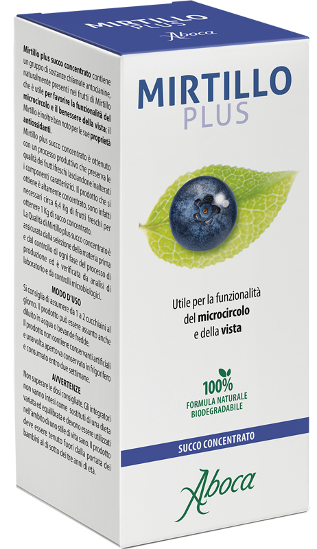 MIRTILLO PLUS SUCCO CONCENTRATO 100 ML - famajoy.it