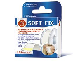 CEROTTO IN ROCCHETTO PIC SOFT FIX TESSUTO NON TESSUTO 2,5X914 CM IN DISPENSER 1 PEZZO - famajoy.it