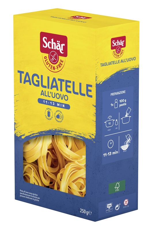 SCHAR TAGLIATELLE ALL'UOVO 250 G - famajoy.it