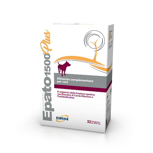 EPATO 1500 PLUS 32 COMPRESSE CANE - famajoy.it