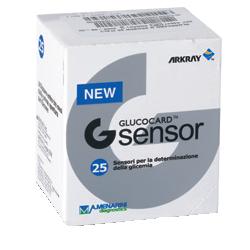 STRISCE MISURAZIONE GLICEMIA GLUCOCARD G SENSOR 25 PEZZI - famajoy.it