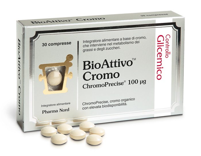 BIOATTIVO CROMO 30 COMPRESSE - famajoy.it