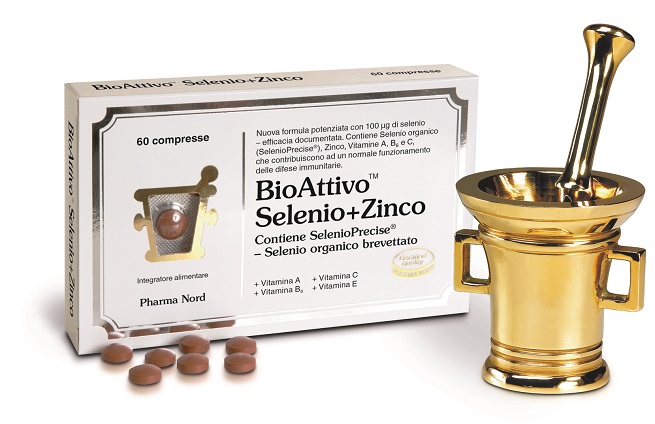BIOATTIVO SELENIO + ZINCO 60 COMPRESSE - famajoy.it