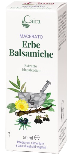 CAIRA MACERATO ERBE BALSAMICHE ESTRATTO IDROALCOLICO GOCCE 50 ML - famajoy.it