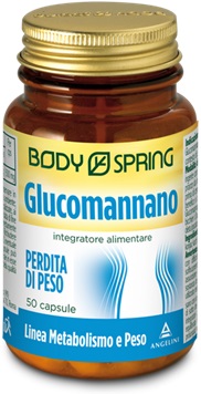 BODY SPRING GLUCOMANNANO 50 CAPSULE - famajoy.it