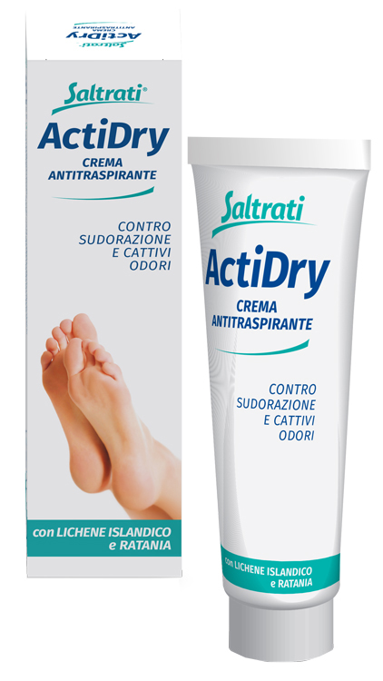 SALTRATI ACTIDRY CREMA ANTITRASPIRANTE 100 ML - famajoy.it