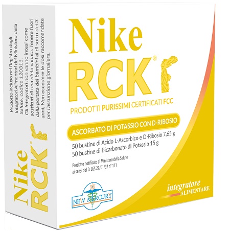 NIKE RCK ASCORBATO POTASSIO + RIBOSIO 100 BUSTINE 22,65 G - famajoy.it