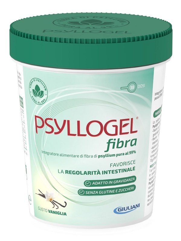 PSYLLOGEL FIBRA VANIGLIA VASO 170 G - famajoy.it