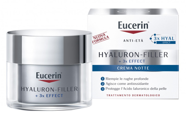 EUCERIN CREMA HYALURON-FILLER NOTTE 50 ML - famajoy.it