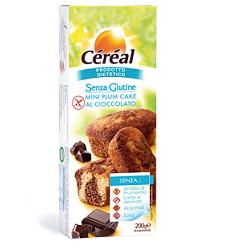 CEREAL MINIPLUMCAKE GOCCE CIOCCOLATO 200 G - famajoy.it