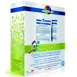 GHIACCIO ISTANTANEO MASTER-AID SPORT PER TERAPIA DEL FREDDO 2 PEZZI - famajoy.it
