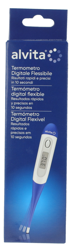 TERMOMETRO DIGITALE FLESSIBILE ALVITA - famajoy.it