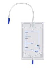 SACCA DI DRENAGGIO GAMBA PER INCONTINENZA TUBO 10 CM 10 PEZZI - famajoy.it