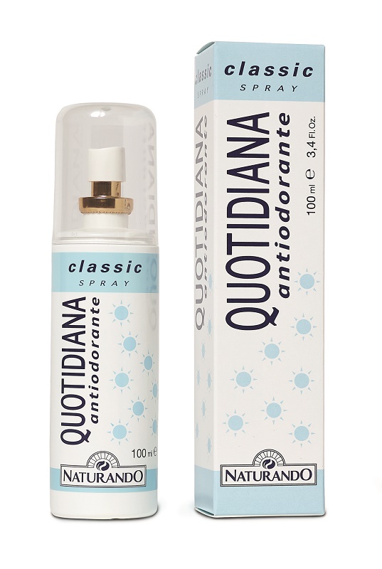 QUOTIDIANA ANTIODORANTE SPRAY CLASSIC 100 ML - famajoy.it
