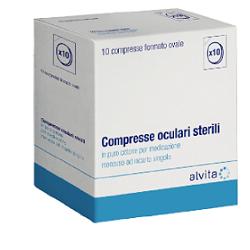ALVITA COMPRESSA OCULARE STERILE 10 PEZZI - famajoy.it