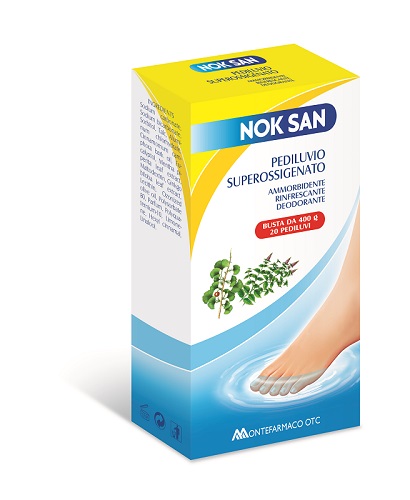 NOK SAN PEDILUVIO SUPEROSSIGENATO 400 G - famajoy.it