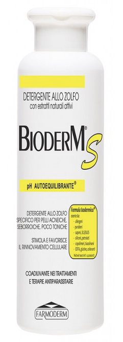 BIODERM S ANTIACNE ANTISEBO 250 ML - famajoy.it