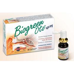 SOLUZIONE OTOLOGICA BIOGREEN OTO SPRAY RIMOZIONE E DISSOLUZIONE CERUME 13 ML - famajoy.it