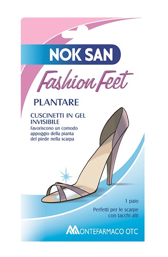 NOK SAN FASHION CUSCINETTO GEL PLANTARE - famajoy.it