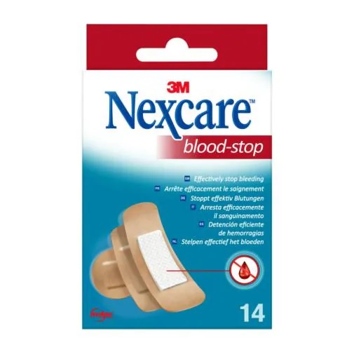 CEROTTO NEXCARE PREPARATO EMOSTATICI NEXCARE BLOOD STOP 14 PEZZI - famajoy.it