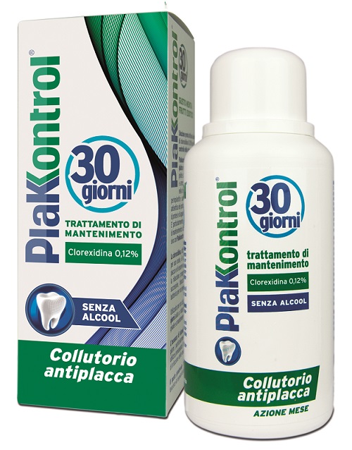 PLAKKONTROL 30 GIORNI COLLUTORIO 250 ML - famajoy.it