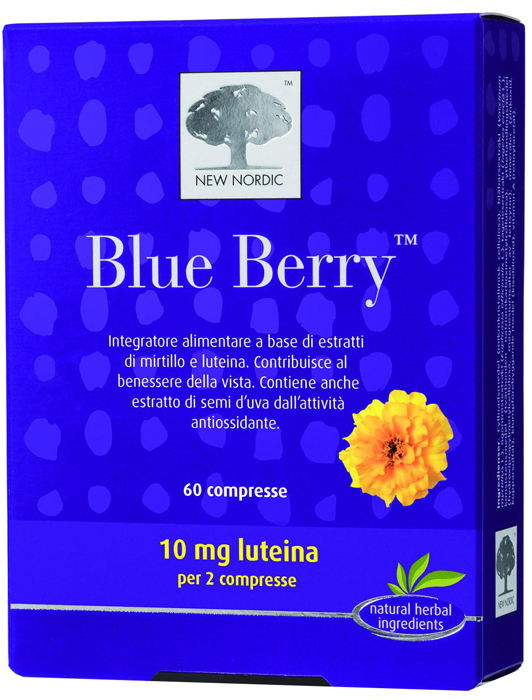 BLUE BERRY 60 COMPRESSE - famajoy.it