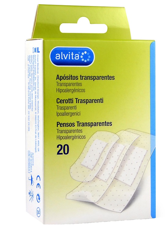 CEROTTO TRASPARENTE 20 PEZZI ALVITA - famajoy.it