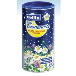 MELLIN BABY BUONANOTTE MELISSA CAMOMILLA VERBENA 200 G - famajoy.it