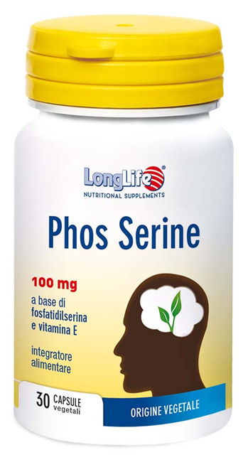 LONGLIFE PHOS SERINE 30 CAPSULE VEGETALI - famajoy.it