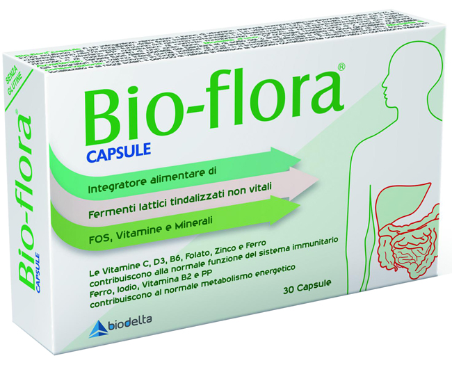 BIOFLORA 30 CAPSULE - famajoy.it