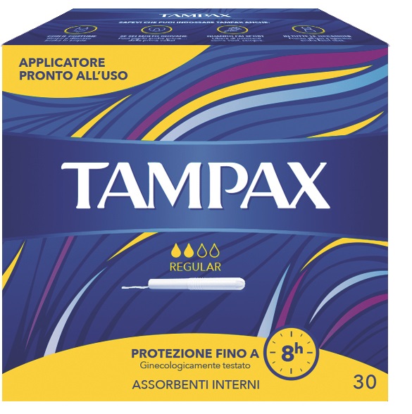 TAMPAX BLUE BOX REGULAR 30 PEZZI - famajoy.it