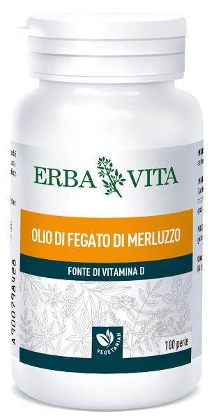 OLIO FEGATO MERLUZZO 100 PERLE 453 MG - famajoy.it