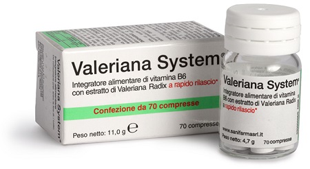 VALERIANA SYSTEM 70 COMPRESSE - famajoy.it