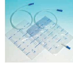 SACCA RACCOLTA URINA DA LETTO IN PVC NON STERILE VOLUME 2 LITRI TUBO LUNGHEZZA 90 CM CON SCARICO E VALVOLA ANTIREFLUSSO 30 PEZZI - famajoy.it