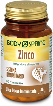 BODY SPRING ZINCO 60 COMPRESSE - famajoy.it