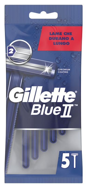 RASOIO GILLETTE BLUE II STANDARD 6 X 20 X 5 - famajoy.it