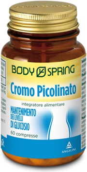 BODY SPRING CROMO PICOLINATO 60 COMPRESSE - famajoy.it