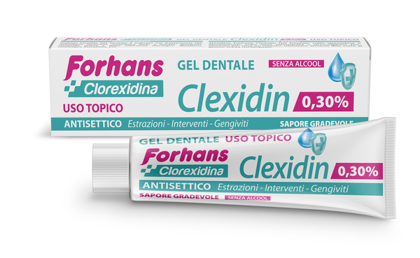 FORHANS CLEXIDIN COLLUTORIO IN GEL ALLA CLOREXIDINA 0,30% 30 - famajoy.it