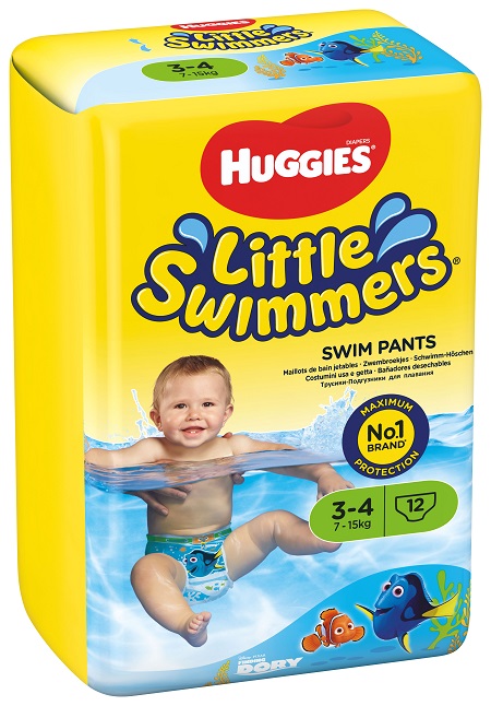 HUGGIES LITTLE SWIMMERS 7/12KG 12 PEZZI - famajoy.it