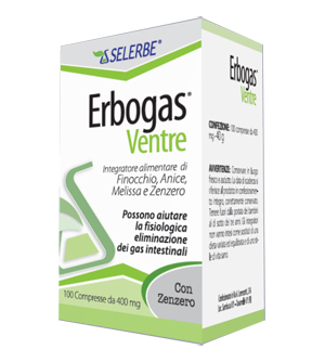 ERBOGAS VENTRE 100 COMPRESSE - famajoy.it