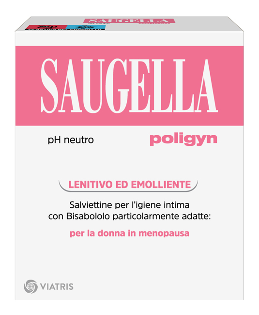 SAUGELLA POLIGYN PH NEUTRO SALVIETTINE IGIENE INTIMA LENITIVO ED EMOLLIENTE 10 PEZZI - famajoy.it