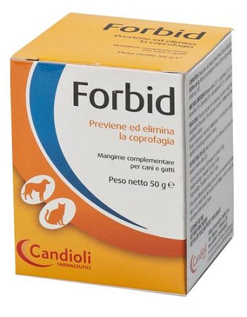 FORBID CANI GATTI POLVERE 50 G - famajoy.it