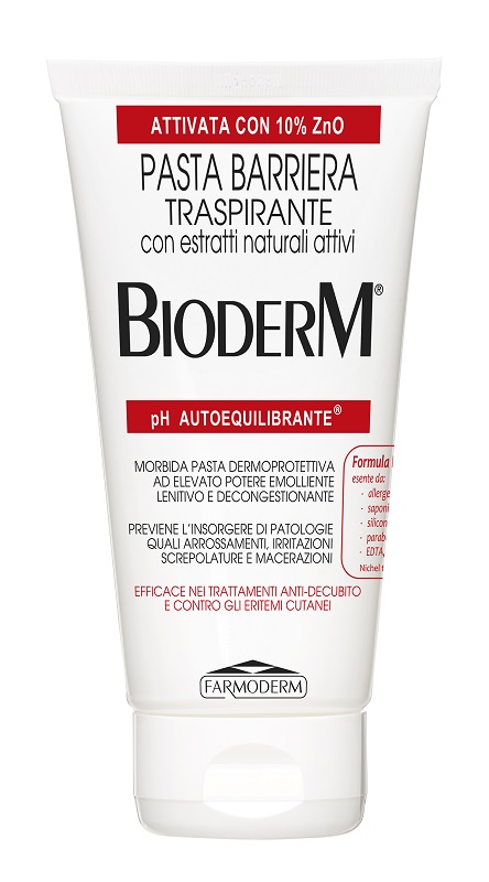 BIODERM PASTA BARRIERA TRASPIRANTE PH AUTOEQUILIBRANTE 150 ML - famajoy.it