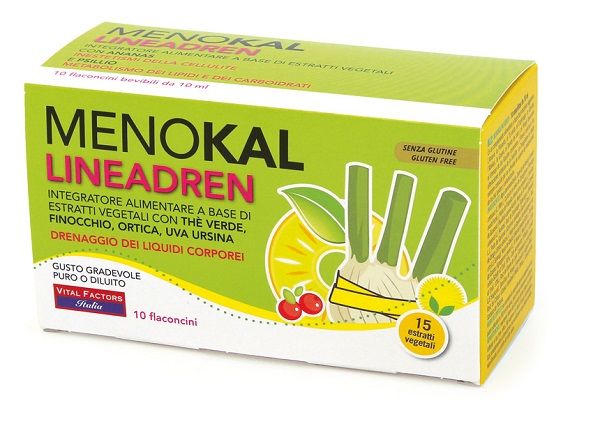 MENOKAL LINEADREN 10 FLACONCINI 10 ML - famajoy.it
