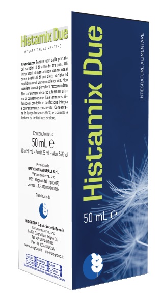 HISTAMIX DUE 50 ML SOLUZIONE IDROALCOLICA - famajoy.it