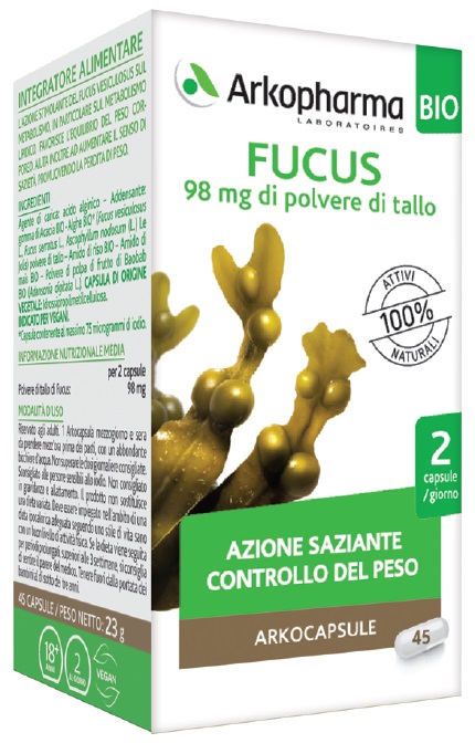 ARKO CAPSULE FUCUS BIO 45 CAPSULE - famajoy.it