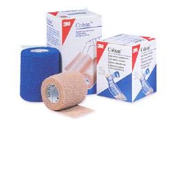 BENDA ELASTICA COMPRESSIVA AUTOADESIVA COBAN 7,5X300CM IN ESTENSIONE 7,5X600CM COLOR CARNE - famajoy.it